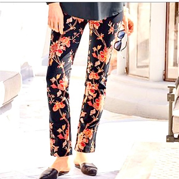 Soft Surroundings Pants - *NWOT* SOFT SURROUNDINGS ‘Indian Rose’ Ponte Pull-On Pants